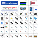 SunFounder Da Vinci Starter Kit for Raspberry Pi 5 4B 3B B+ 400, Zero 2 W, Python C Java Scratch Node.js, Online Tutorials & Video Courses for Beginners & Experts (Raspberry PI NOT Included) - SunFounder