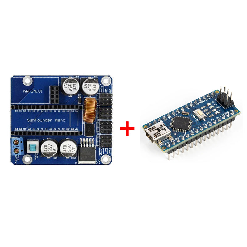 Servo Control Board Wireless Version for Arduino Nano and NRF24L01