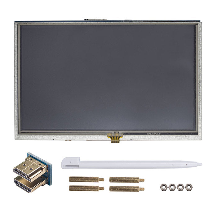 5 Inch HD 800x480 HDMI LCD Touch Screen Monitor for Raspberry Pi