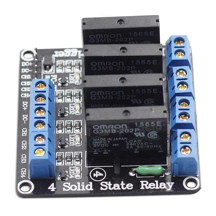 5V 4 Channel Solid State Relay