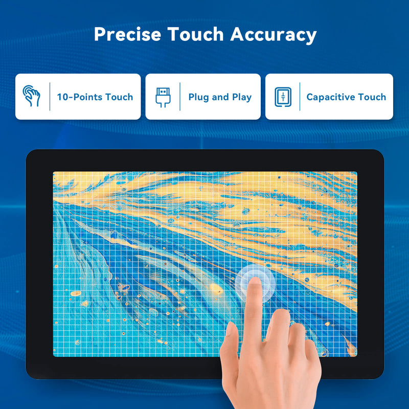 Precise touch accuracy