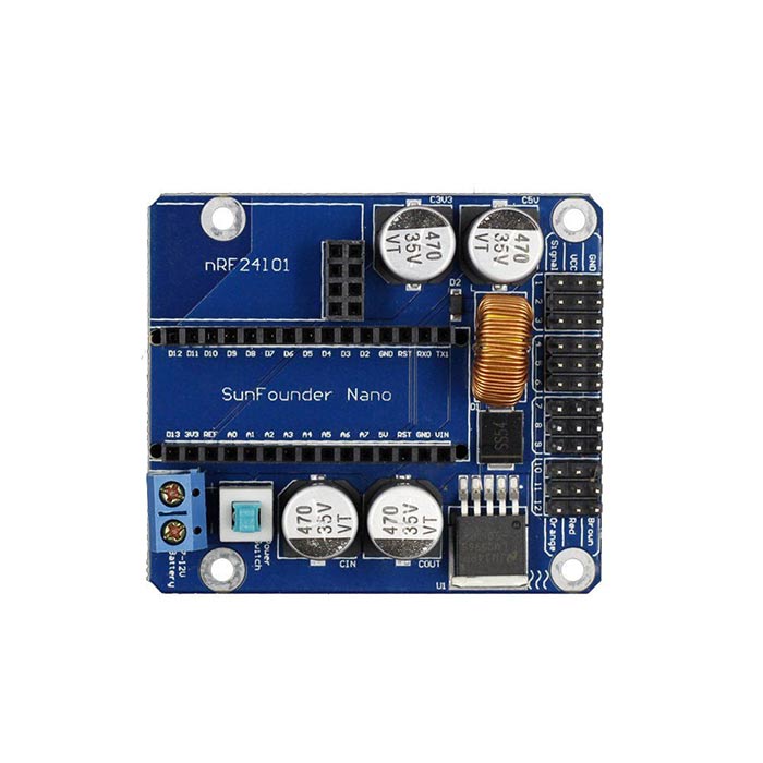 Servo Control Board Wireless Version for Arduino Nano and NRF24L01