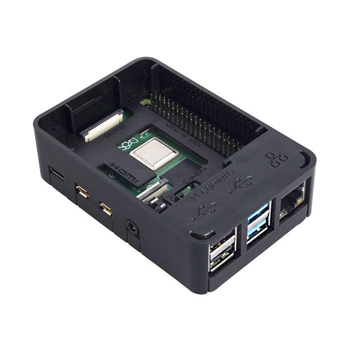 ABS Case with Fan for Raspberry pi 4B