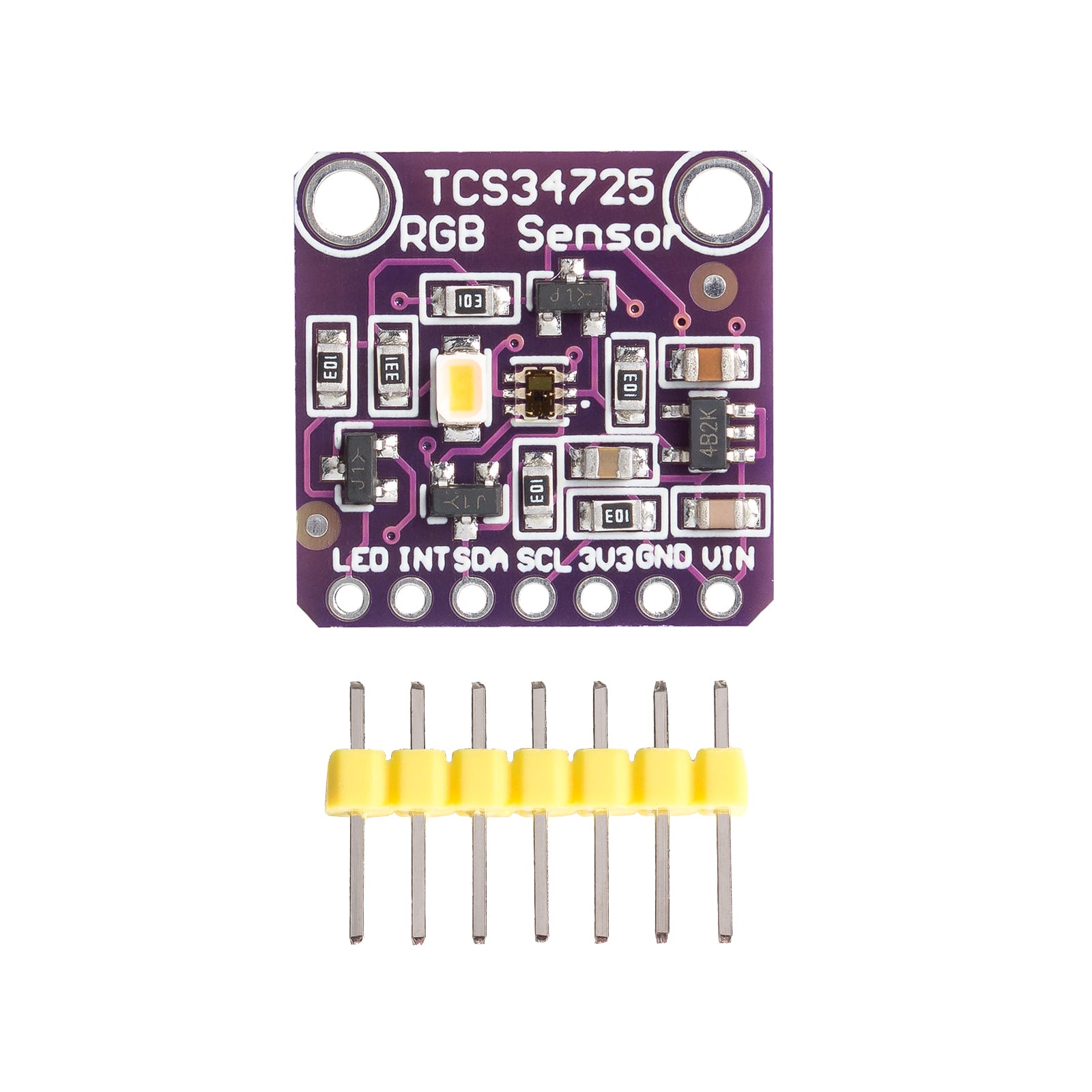 TCS34725 RGB Light Color Sensor Module | SunFounder