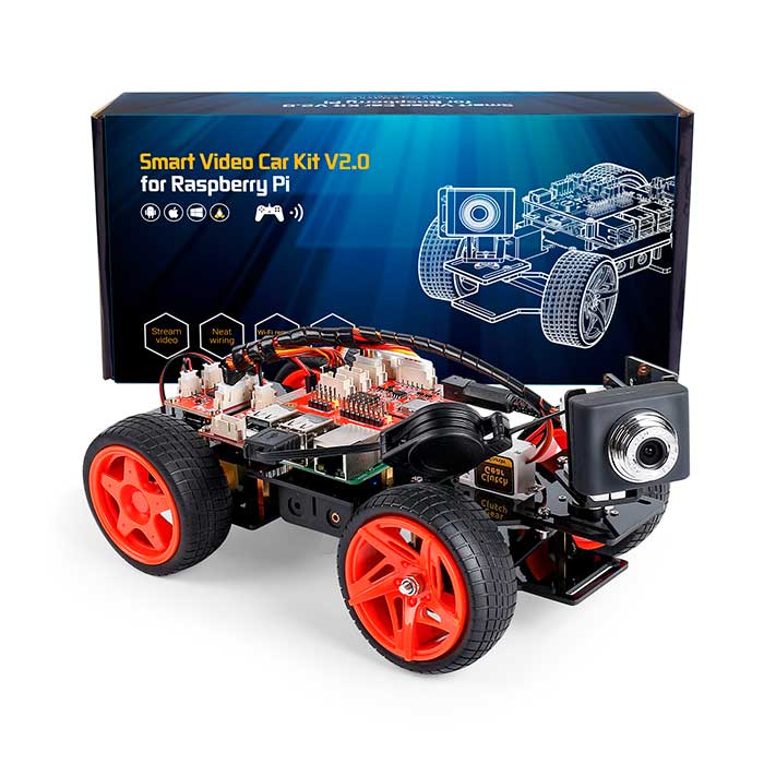 Raspberry Pi Video Car Kit - Picar-V | SunFounder
