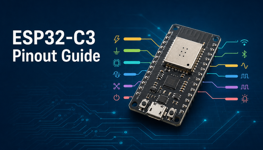 ESP32-C3 Pinout Guide: GPIO, ADC, PWM, I2C, SPI, UART and USB Pins ...