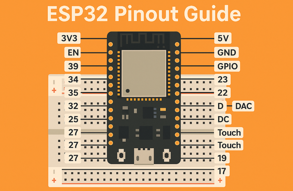 ESP32 Pinout Guide (GPIO · ADC · DAC · Touch): Complete Hardware Reference for Stable Circuit Design
