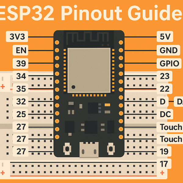 Esp32 Pinout 30 Gpio Estudos 1920x1111