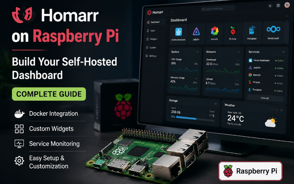 Homarr on Raspberry Pi: Complete Guide to Building a Self-Hosted ...