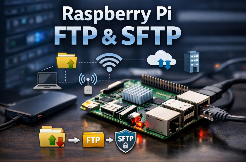 Raspberry Pi FTP Server Setup: Secure File Transfers with SFTP ...