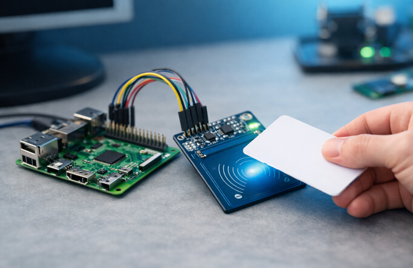 Rfid Rpi4 Raspberry Pi RFID Tutorial: Setup, Wiring, and Projects for Beginners ...