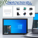SunFounder 10.1” HDMI Touchscreen Monitor for Raspberry Pi 5/4B/3B+/3B/2B/Zero Series & PC, 1280×800 IPS Display, 60Hz, 250 Nits, Built-in Speakers