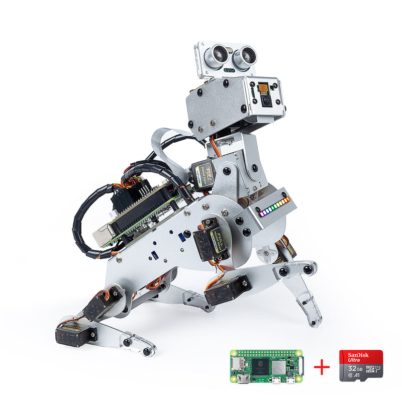 SunFounder PiDog Robot Dog Kit for Raspberry Pi