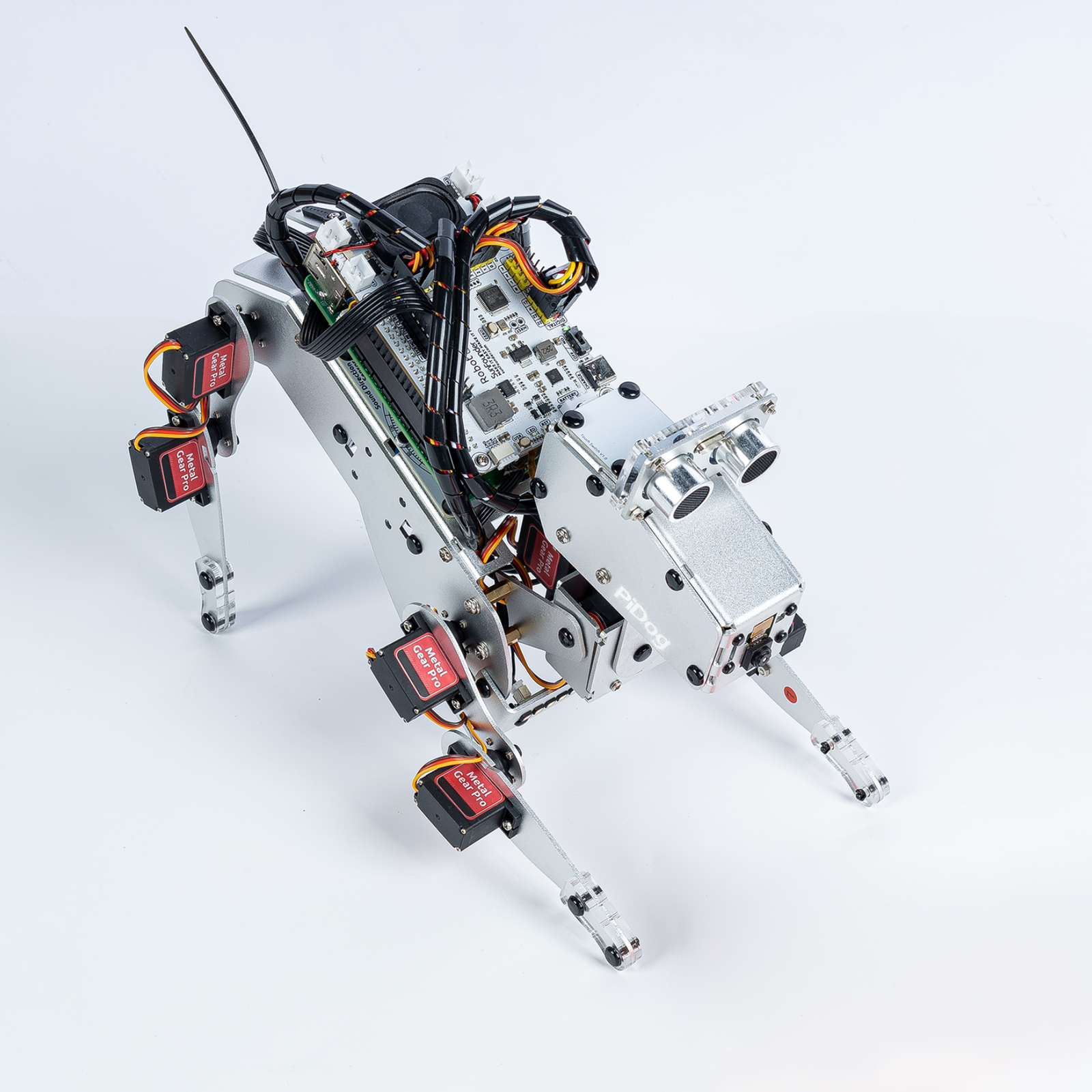 PiDog AI Teaching Robots Dog for Raspberry Pi 5/4/3B+/Zero 2W, LLMs ...