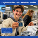 SunFounder Ultimate Sensor Kit with Original Arduino® UNO™ R4 Minima, Powered by Arduino, RoHS Compliant, IoT ESP8266 LCD1602 OLED, Online & Video Courses for Beginners & Engineers