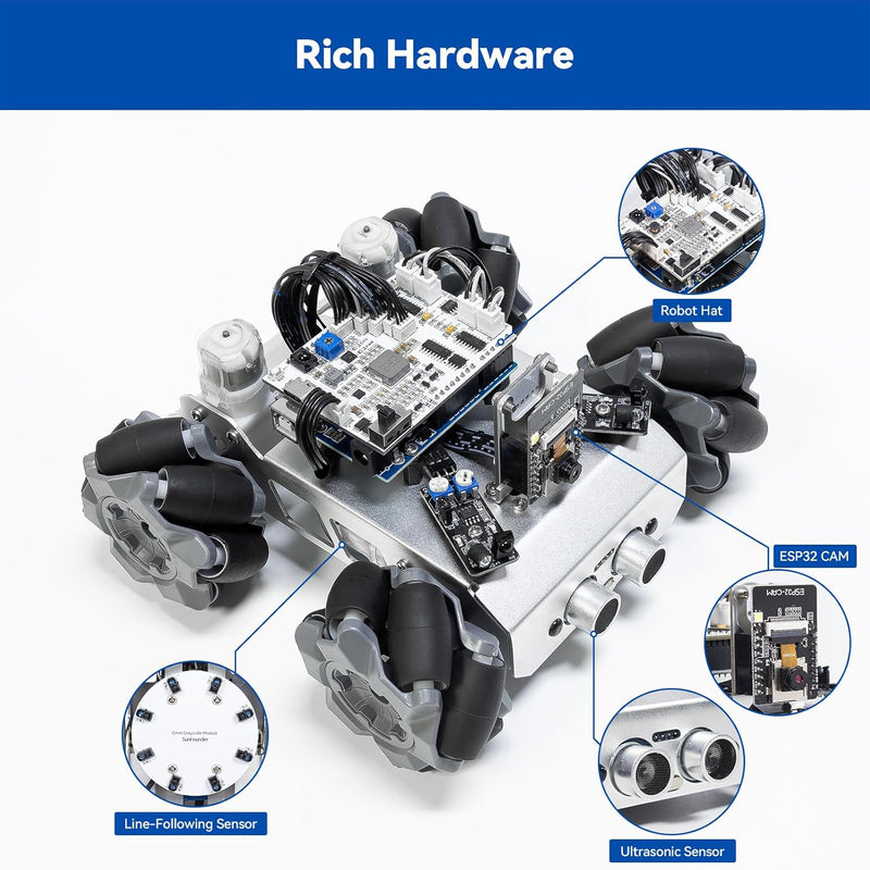SunFounder Zeus Car Smart Car Kit for Arduino UNO R3 | SunFounder