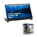 Pironman 5 NVMe M.2 SSD PCIe 2.0/3.0 Mini PC Case for Raspberry Pi 5 Hailo-8L AI accelerator with Tower Cooler+Dual RGB Fans（No Import Duties — Taxes Included for US & EU!）