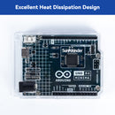 SunFounder Transparent Acrylic Case Compatible with Arduino UNO R4 Minima - SunFounder