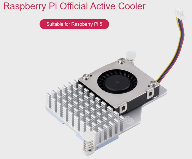 Raspberry Pi Active Cooler for Raspberry Pi 5
