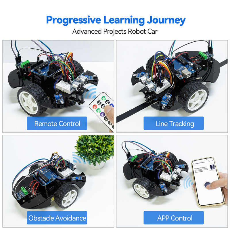 SunFounder 3 in 1 Starter Kit for Arduino Uno R3 - SunFounder