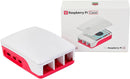 Official Raspberry Pi 5 Red White Case Active Cooling PWM Fan Protection - SunFounder
