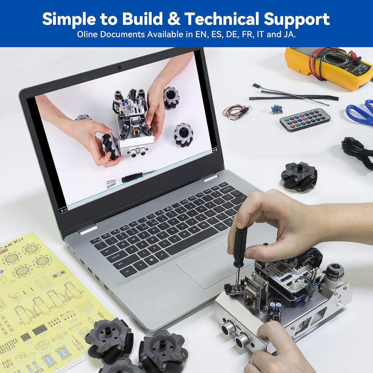 SunFounder Zeus Car Smart Car Kit for Arduino UNO R3 | SunFounder