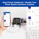 PiPower 5 Raspberry Pi 5/4B/3B+/Zero 2 W UPS HAT, 5V/5A Power Supply, Safe Shutdown, Smart Alerts&Monitoring, USB-C PD 45W, Smart Power Management for NAS, Server, Home Assistant
