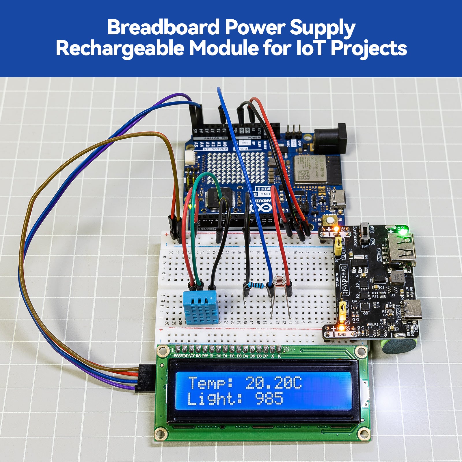 SunFounder Elite Explorer Kit with Original Arduino Uno R4 WiFi, RoHS ...