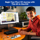 SunFounder Raspberry Pi Pico 2 W Ultimate Starter Kit with 110+Video Courses Online Tutorials, 96 Projects (16 IoT Projects), MicroPython, C++ (Compatible with Arduino IDE)