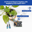SunFounder Fusion HAT+ Expansion Board for Raspberry Pi 5/4/3B+/Zero 2W, 4 DC Motor Drivers, 12 PWM Servo, ADC, Speaker & Mic, Works with AI LLMs（ChatGPT/Gemini）