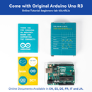 SunFounder Beginner's Lab Starter Kit with Original Arduino Uno R3 REV3 ...
