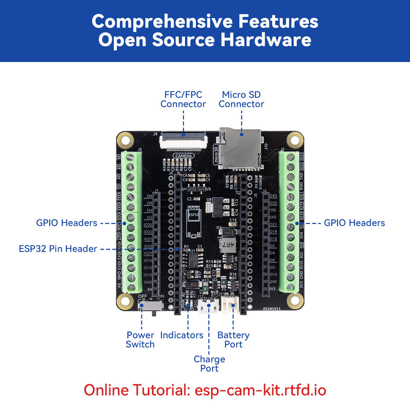 SunFounder ESP32 Camera Pro Kit - SunFounder