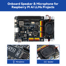 SunFounder Fusion HAT+ Expansion Board for Raspberry Pi 5/4/3B+/Zero 2W, Rechargeable Battery, 4 DC Motor Drivers, 12 PWM Servo, ADC, Speaker & Mic, Works with AI LLMs（ChatGPT 5/Gemini）