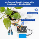 SunFounder Fusion HAT+ Expansion Board for Raspberry Pi 5/4/3B+/Zero 2W, Rechargeable Battery, 4 DC Motor Drivers, 12 PWM Servo, ADC, Speaker & Mic, Works with AI LLMs（ChatGPT 5/Gemini）