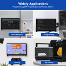 Raspberry Pi 7 Inch IPS LCD Touch Screen  Monitor Display 1024×600 Capacitive Screen HDMI Plug & Play for Raspberry Pi 5/4B/3B+ Built-in Speaker 3.5mm Audio Jack