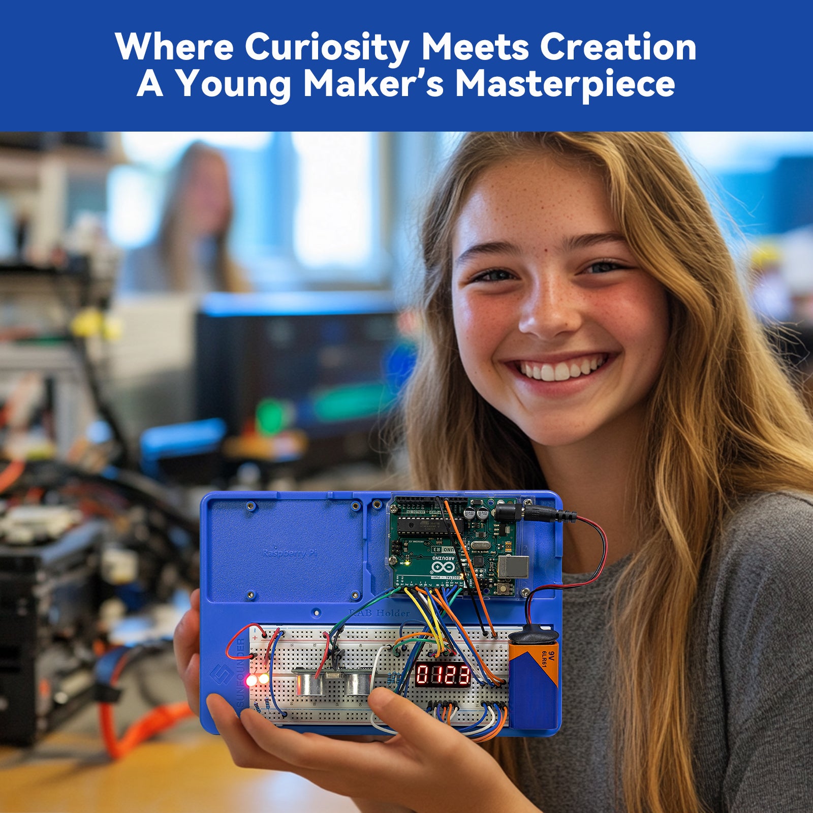 SunFounder Inventor Lab Starter Kit with Original Arduino Uno R3 ...