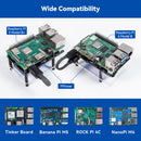 PiPower Raspberry Pi UPS Power Supply 5V/3A with Battery for Raspberry Pi 4B/3B+/3B/Zero 2 W/Zero W - SunFounder