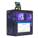 Pironman 5 Pro Max Mini PC Case with 4.3” Touch Screen for Raspberry Pi 5, Dual NVMe RAID 0/1 NAS, Camera, Microphone, Audio, Hailo8, AI LLMs ChatGPT/Gemini, PWM Fans, OLED(RPI5 Not Included) - SunFounder