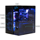 Pironman 5 Ultra Raspberry Pi 5 Case with UPS, Dual NVMe M.2 SSD PCIe, Mini PC NAS/Server, for Local LLM AI HAT+2 & Hailo-8/8L/10H, Triple PWM Fans, OLED, Speakers, Standard HDMI (RPI5 Not Included) - SunFounder