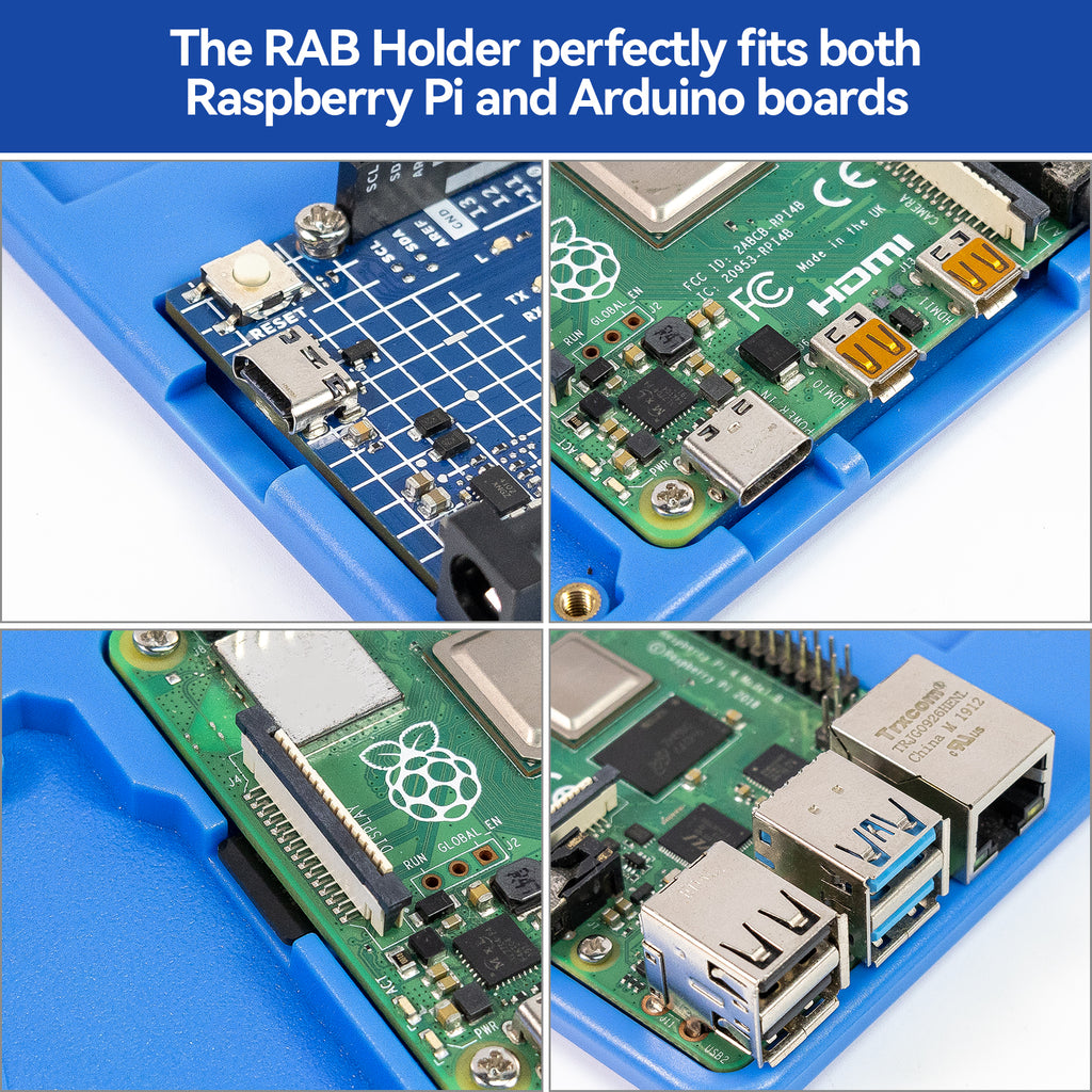 SunFounder Transparent Acrylic Case Compatible with Arduino UNO R4 WiF