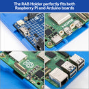 SunFounder RAB Holder Breadboard Kit for Raspberry Pi 5/4, Arduino Uno R4 Minima/Wifi/Uno R3/Mega R3 - SunFounder