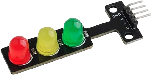 Mini Traffic Light LED 5V 8mm Module