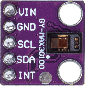 MAX30102 Heart Rate Sensor Module Pulse Detection Blood Oxygen ...