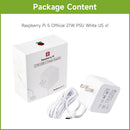 Raspberry Pi 5 Official 27W USB Type-C Power Supply - SunFounder