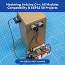 SunFounder Universal Maker Sensor Kit Compatible with Arduino Mega 2560/Uno R3/R4 Minima / WiFi Nano, Raspberry Pi 5/4B/3B+/Zero 2 W/, Pico W, ESP32, C++, Python, MicroPython, Beginners & Engineers - SunFounder