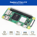 SunFounder Raspberry Pi Zero 2 W Starter Kit, Board Included, Aluminum Heatsink Case, 32GB SanDisk microSD Card, Card Reader, Mini HDMI Adapter & USB OTG Cable for Beginners - SunFounder