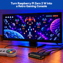 SunFounder Raspberry Pi Zero 2 W Starter Kit, Board Included, Aluminum Heatsink Case, 32GB SanDisk microSD Card, Card Reader, Mini HDMI Adapter & USB OTG Cable for Beginners - SunFounder