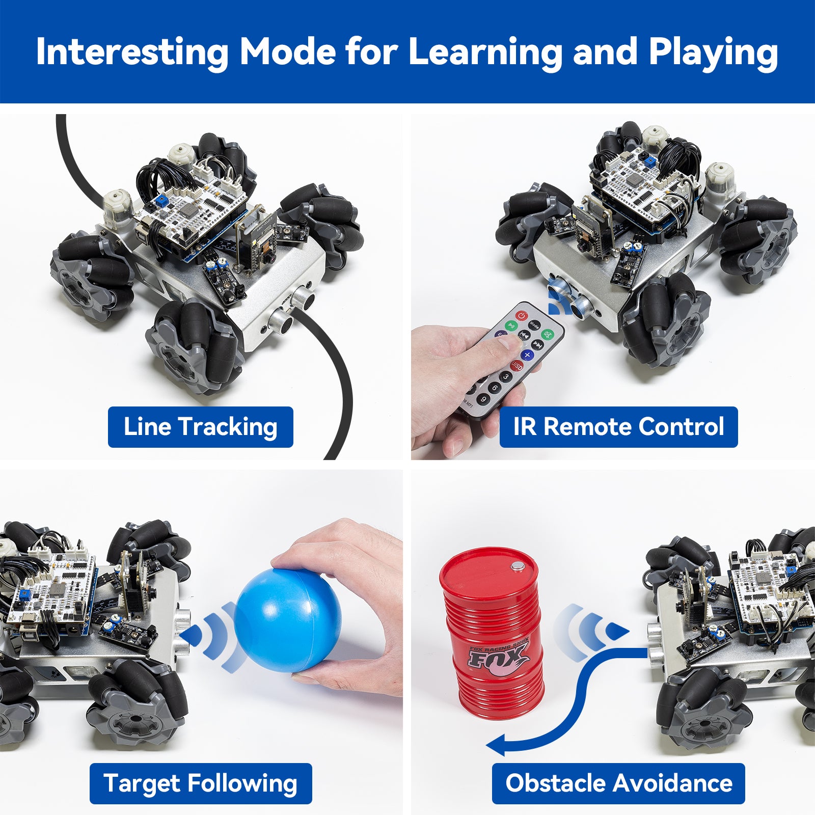 SunFounder Zeus Car Smart Car Kit for Arduino UNO R3 | SunFounder