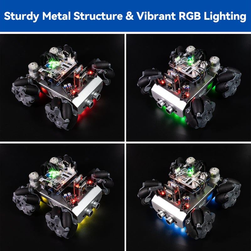 SunFounder Zeus Car Smart Car Kit for Arduino UNO (Battery And SunFounder Uno R3 Included)