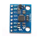 3pcs GY-521 MPU-6050 MPU6050 3 Axis Accelerometer Gyroscope Module 6 DOF 6-axis Accelerometer Gyroscope Sensor Module 16 Bit AD Converter Data Output IIC I2C for Arduino - SunFounder